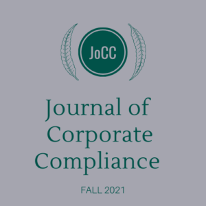 Journal of Corporate Compliance